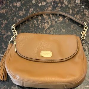 MICHAEL Michael Kors camel leather purse